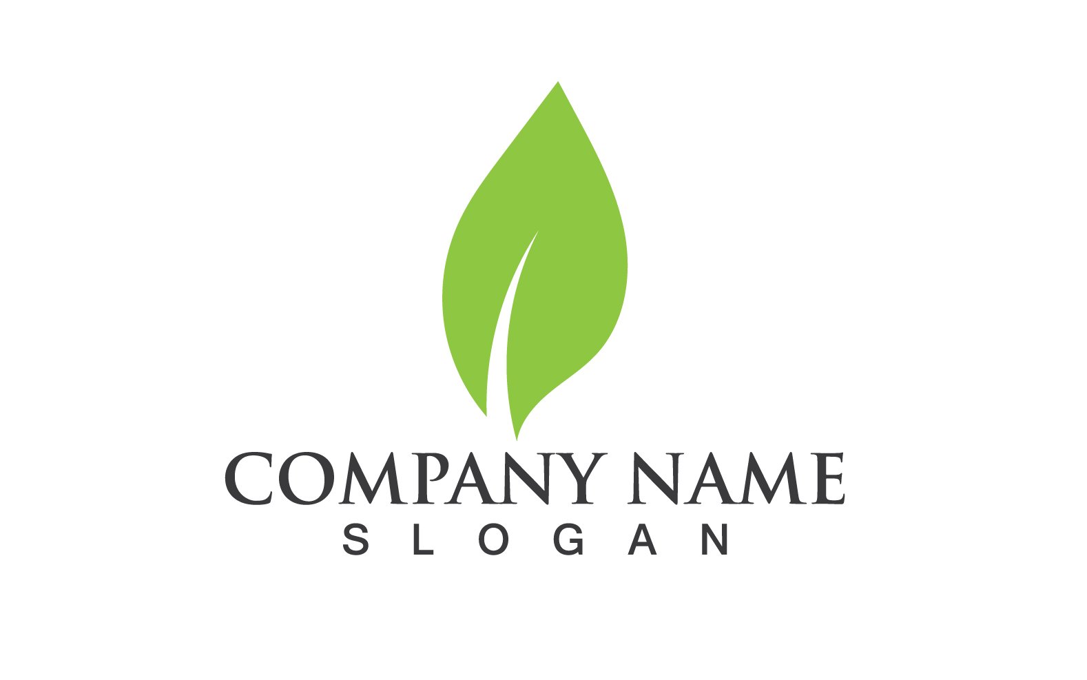 Template #256947 Logo Leaf Webdesign Template - Logo template Preview