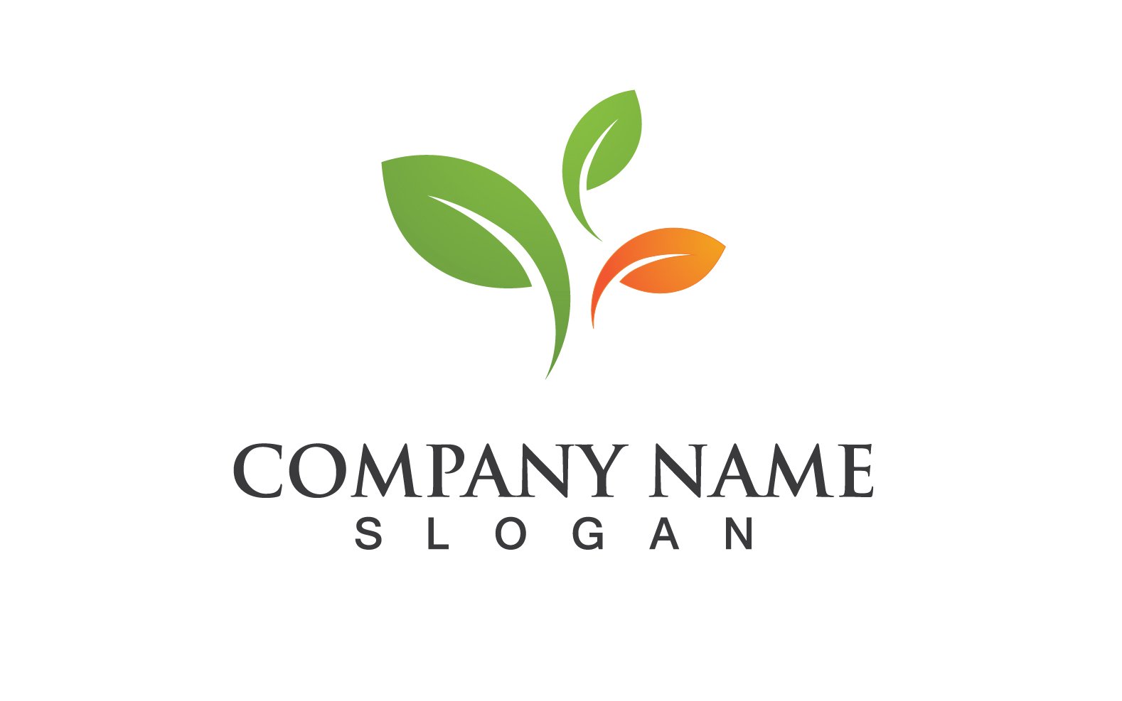 Template #256959 Logo Leaf Webdesign Template - Logo template Preview