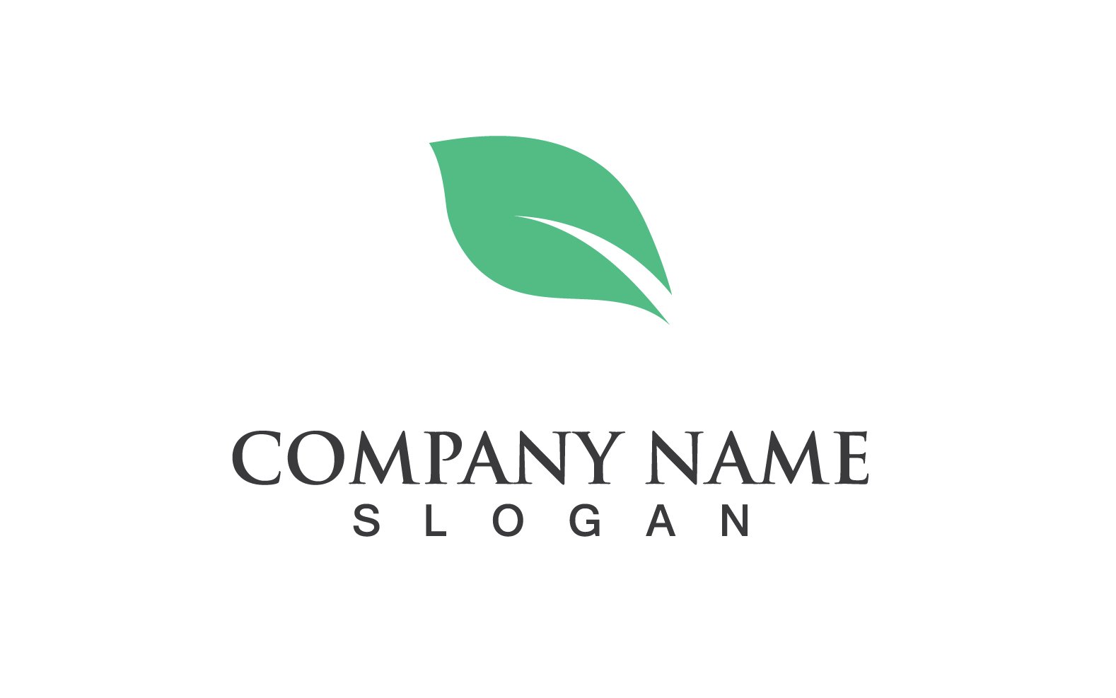 Template #256968 Logo Leaf Webdesign Template - Logo template Preview