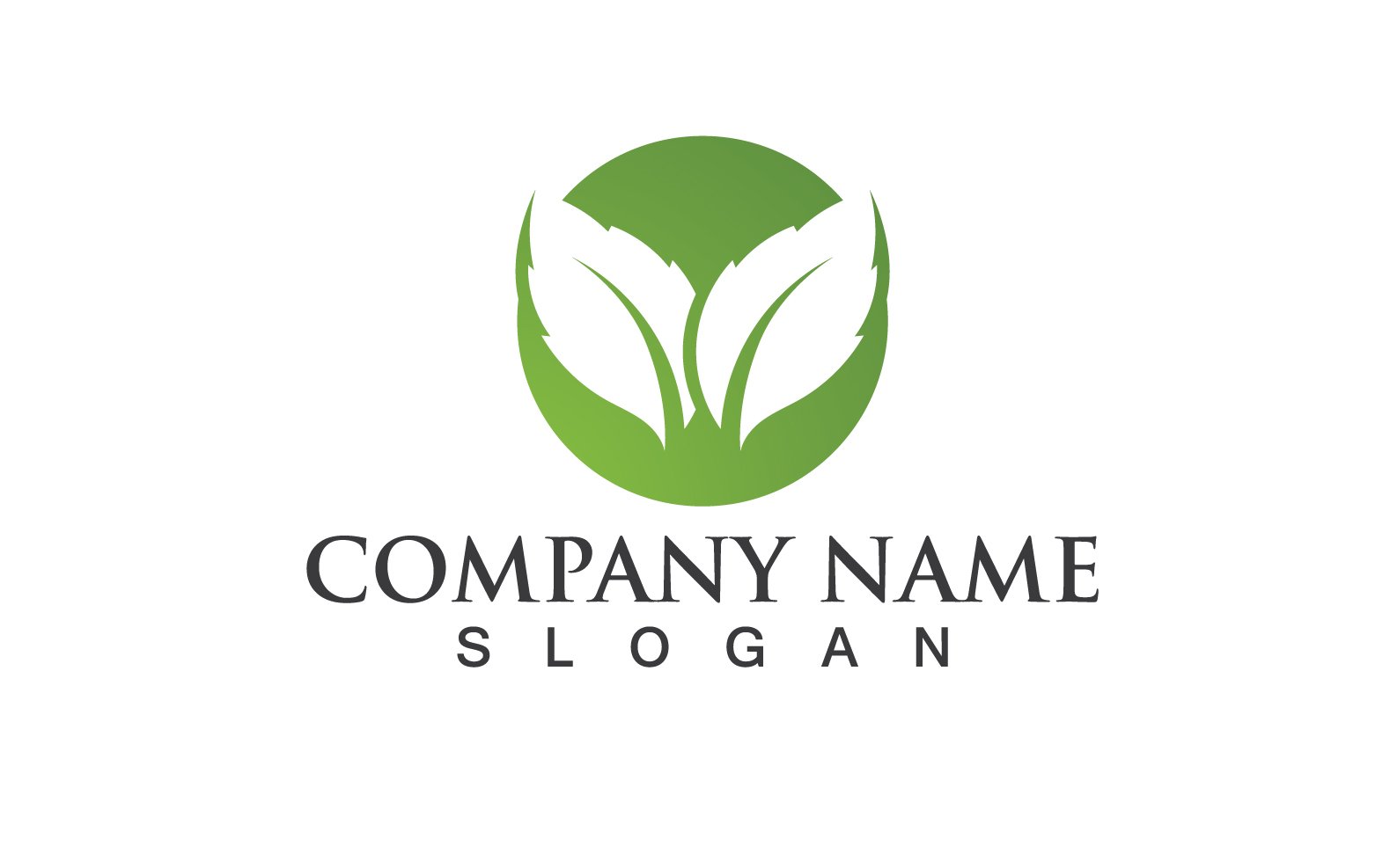 Template #256970 Logo Leaf Webdesign Template - Logo template Preview