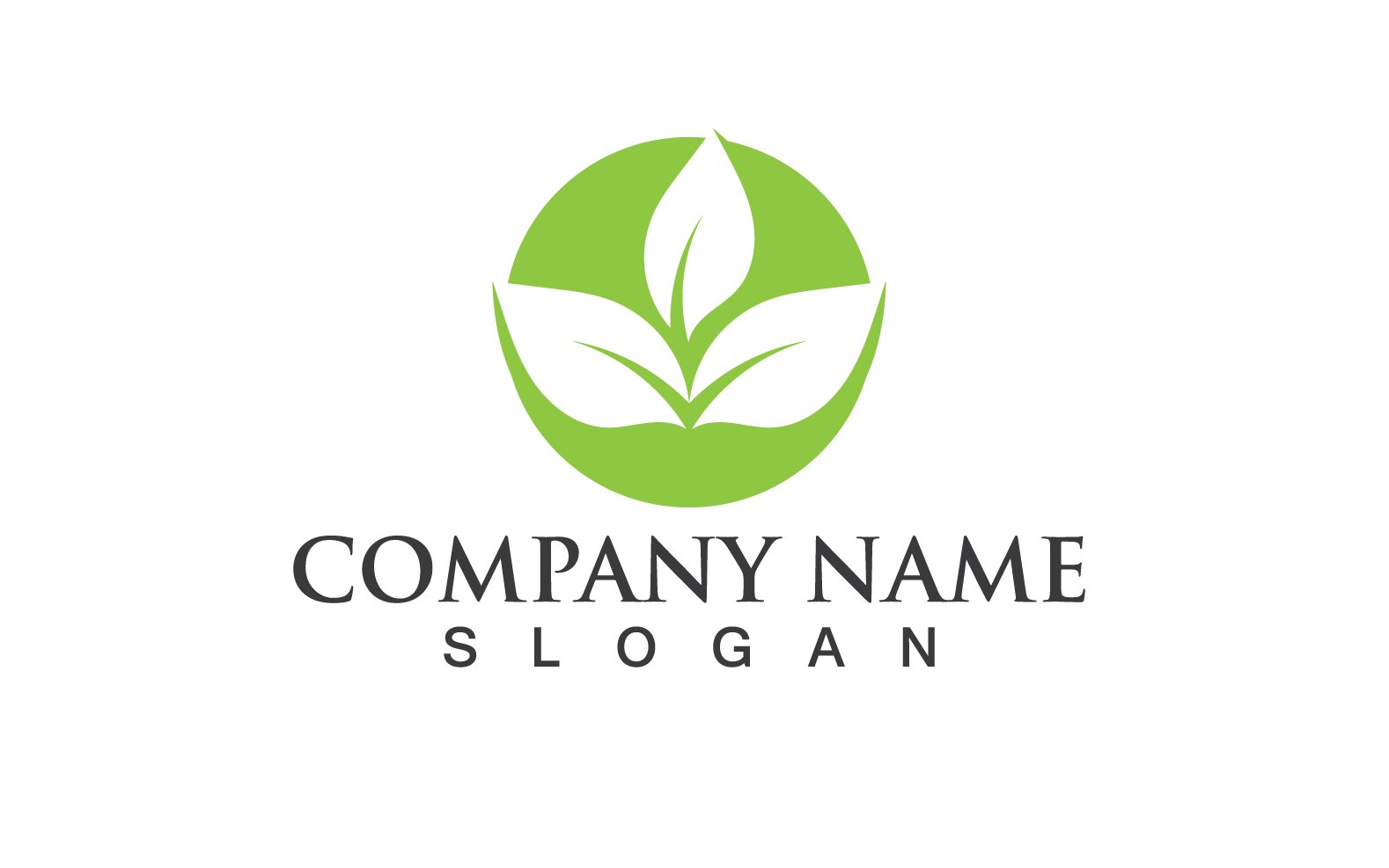 Template #256973 Logo Leaf Webdesign Template - Logo template Preview