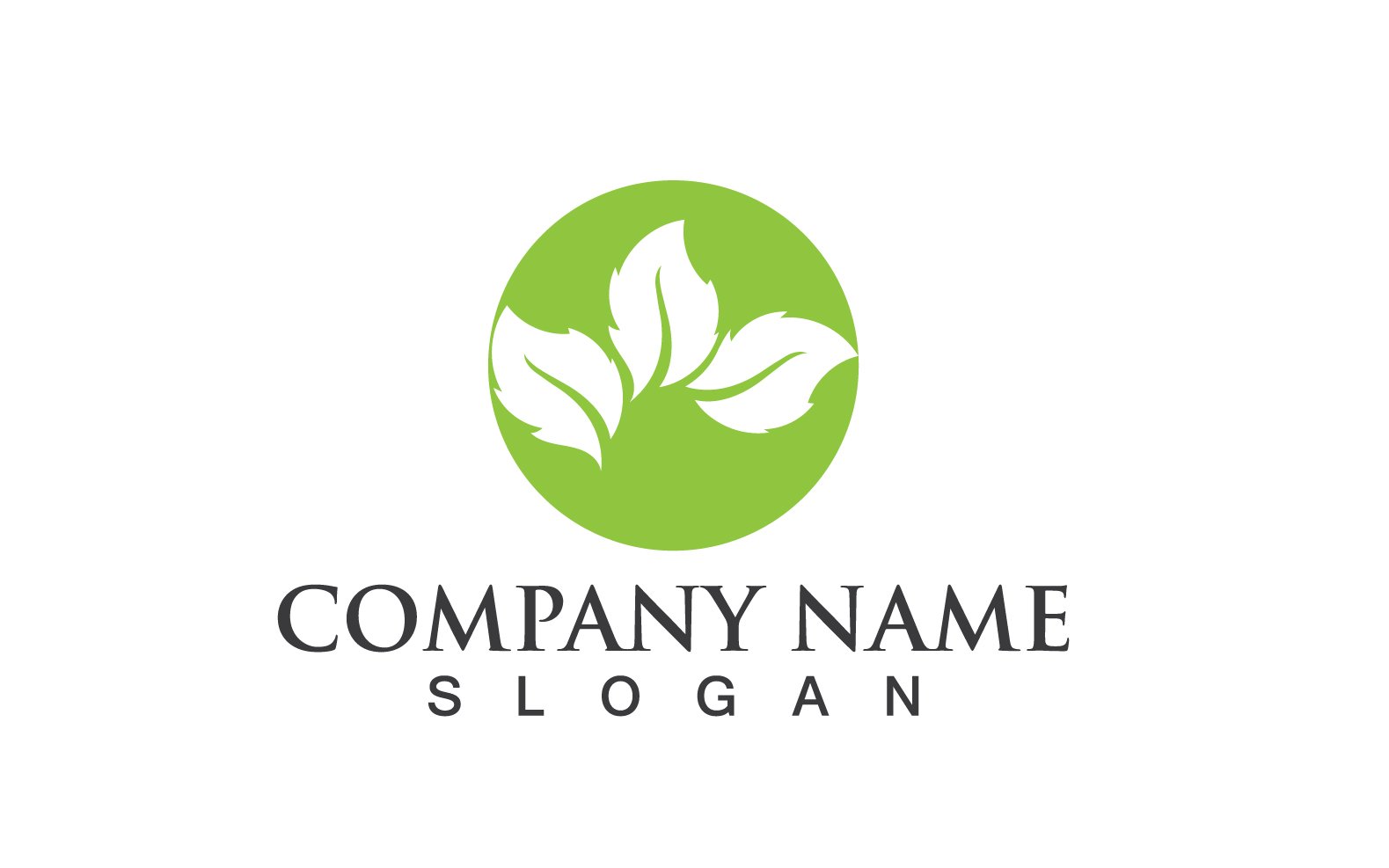 Template #256980 Logo Leaf Webdesign Template - Logo template Preview