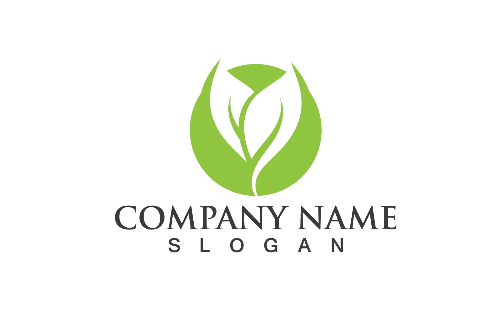 Template #256994 Logo Leaf Webdesign Template - Logo template Preview