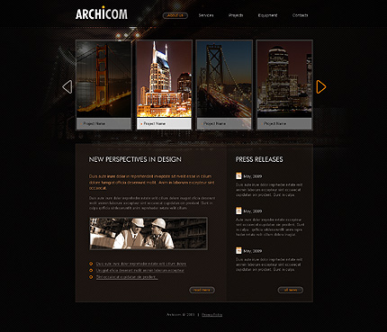 Бесплатный адаптивный шаблон веб-сайта для продавцов