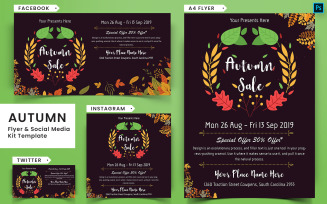 Autumn Fall Festival Flyer and Social Media Pack-20