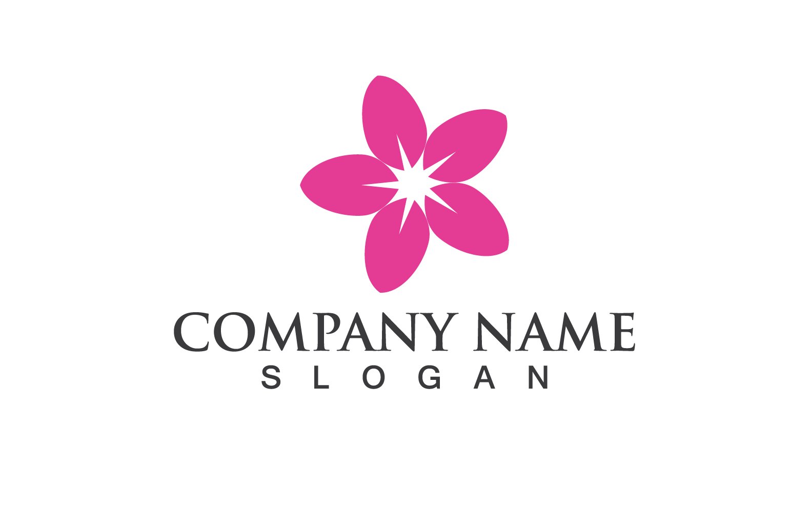 Template #257248 Flower Vector Webdesign Template - Logo template Preview