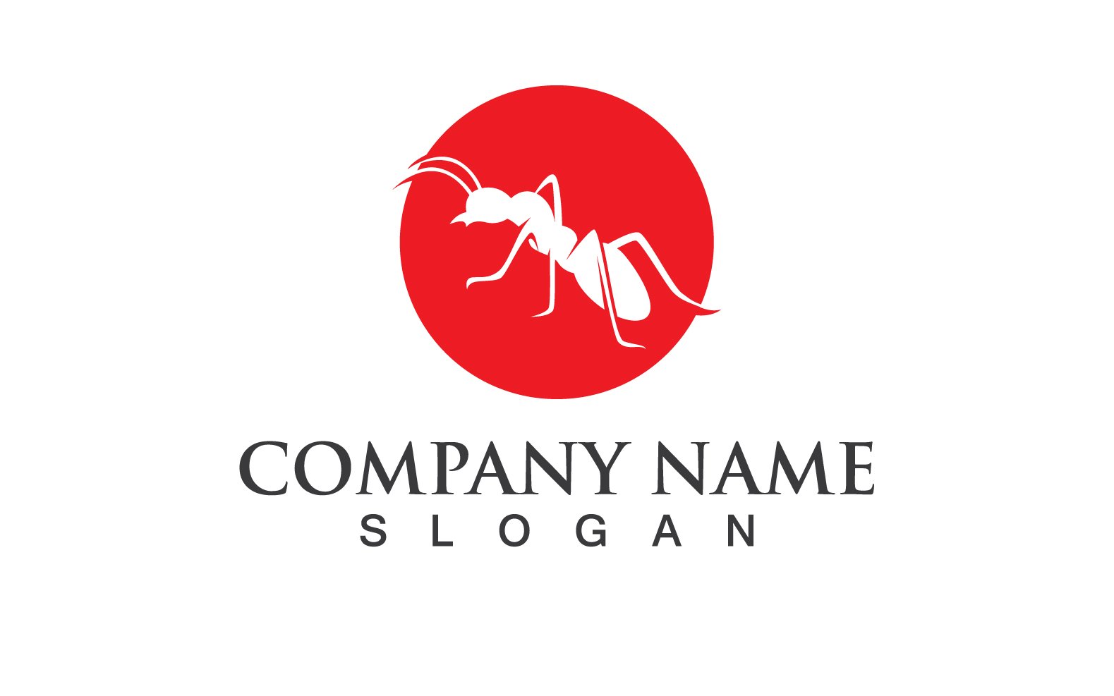 Template #257306 Ant Logo Webdesign Template - Logo template Preview