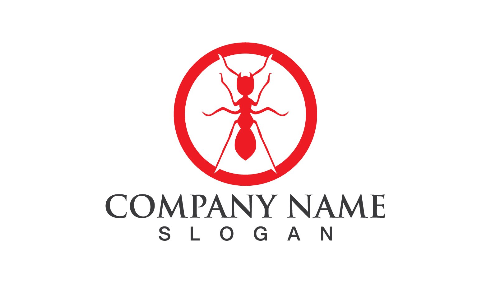 Template #257315 Ant Logo Webdesign Template - Logo template Preview