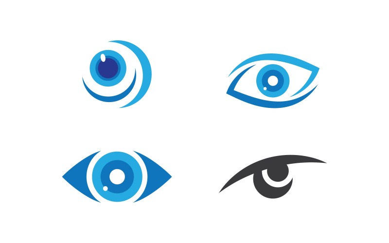 Eye Care Logo Design Template V10 Logo Template