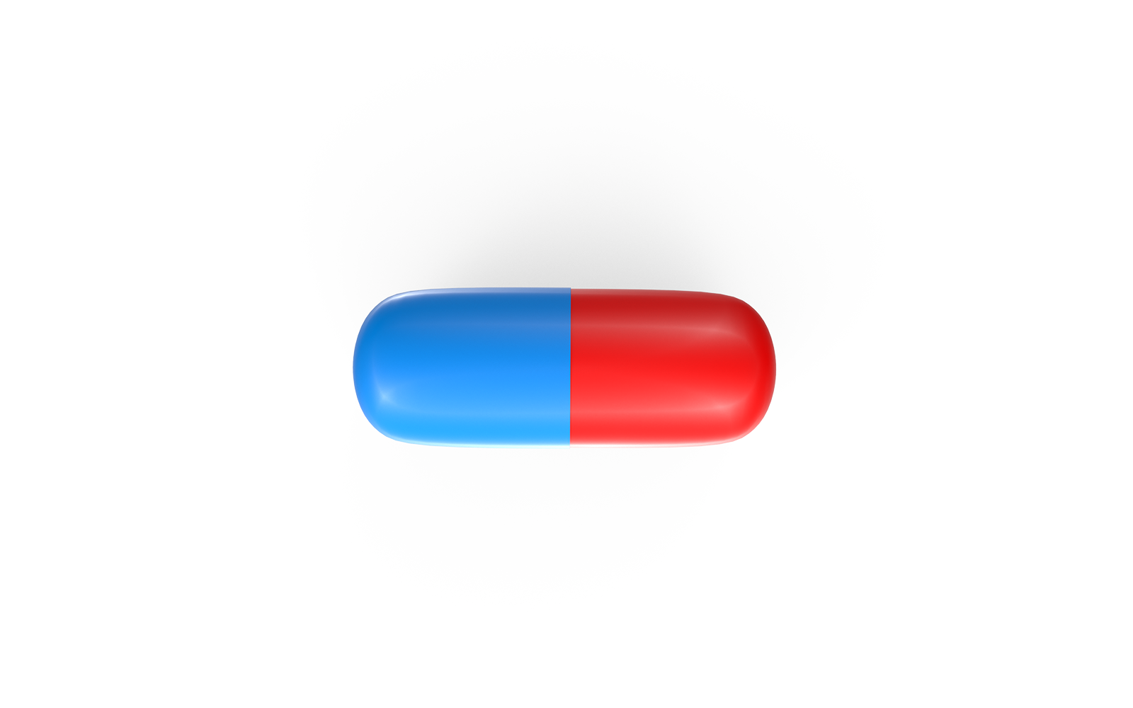 Medical Pill Low-poly 3D model