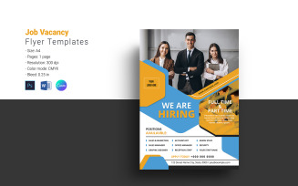 We Are Hiring | Job Vacancy Flyer