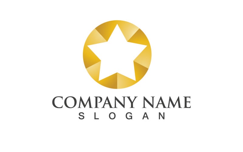 Star Success Symbol Logo And Symbol Template V1 Logo Template