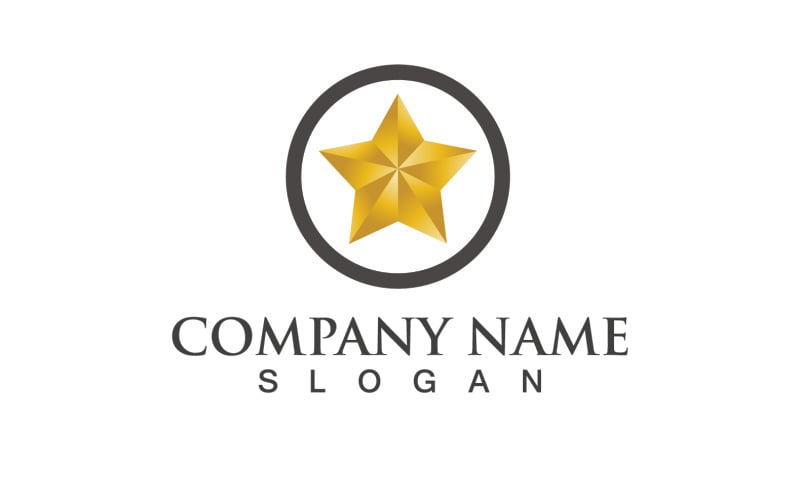 Star Success Symbol Logo And Symbol Template V3 Logo Template