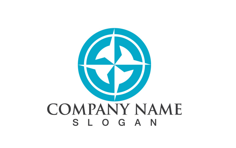 Compass Logo And Symbol Location Logo V10 Logo Template