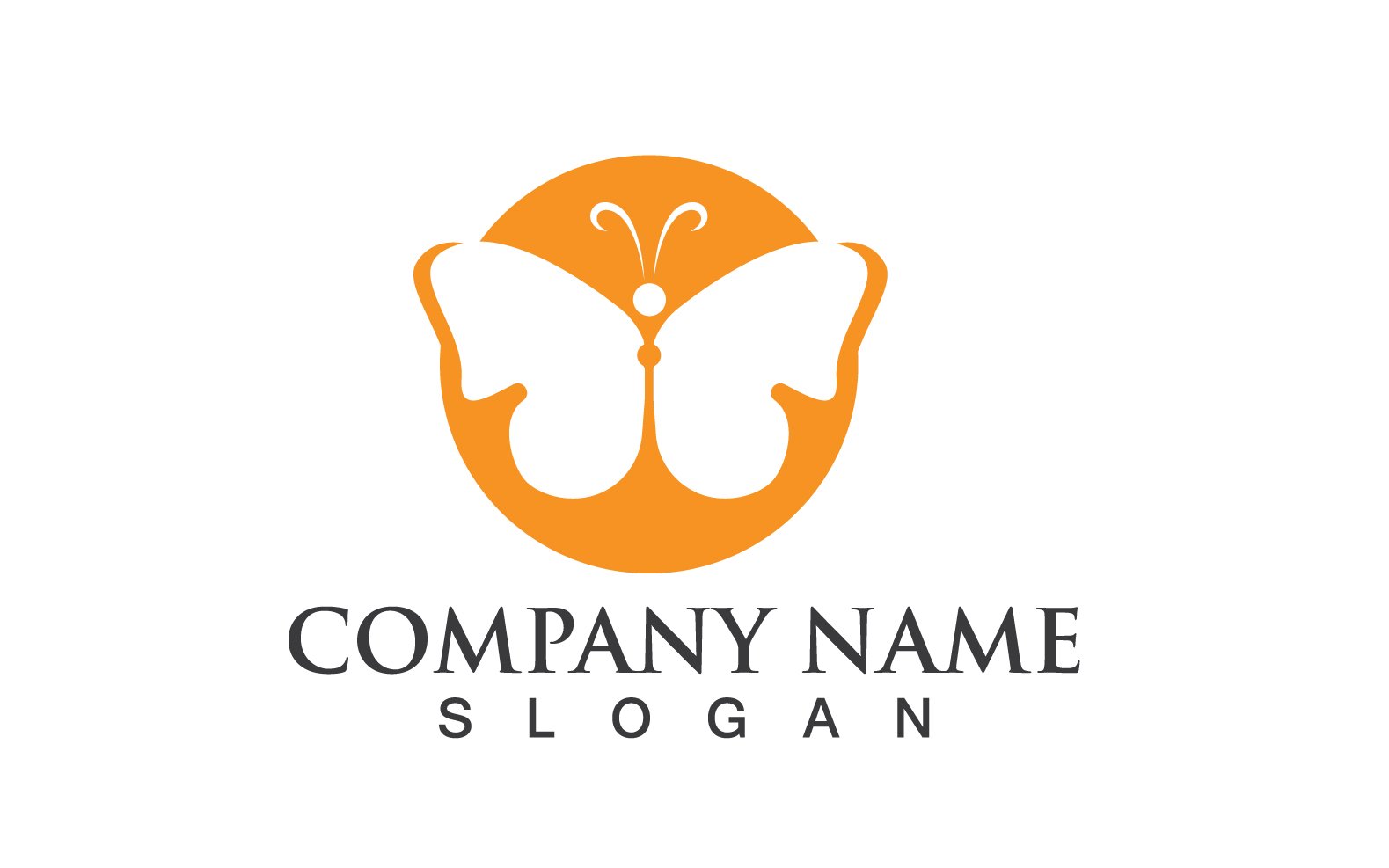 Template #257864 Butterfly Vector Webdesign Template - Logo template Preview