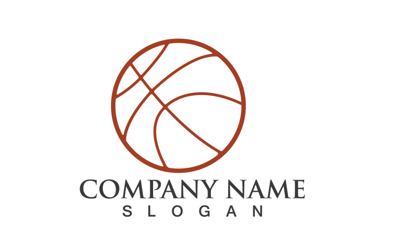 Basketball Logo And Symbol Vector V4 Logo Template