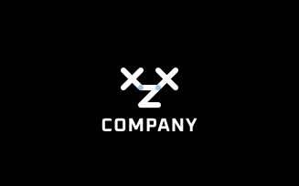 Smile Monogram Letter XZX Logo