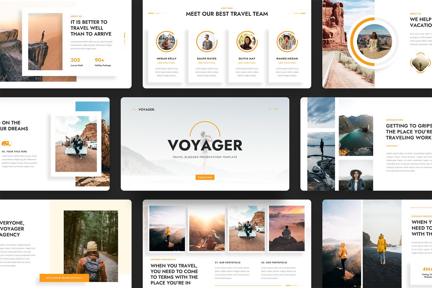 Kit Graphique #258070 Tourneist Vacances Web Design - Logo template Preview