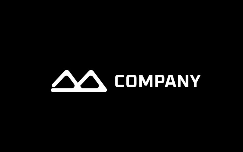 Letter M Tech Dynamic Logo Logo Template