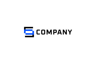 Monogram Letter FOS Dynamic Logo