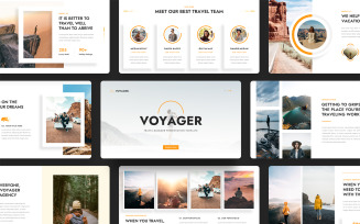 Voyager - Travel Blogger Keynote Template