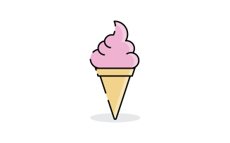 Ice Cream Vector Illustration V4