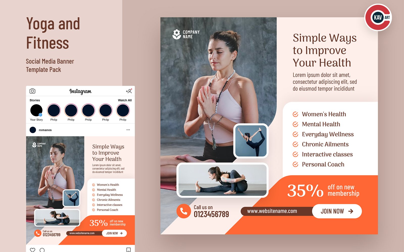 Template #258209 Fitness Promotion Webdesign Template - Logo template Preview
