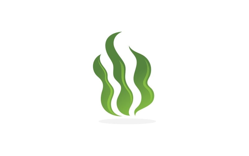 Seaweed Vector Logo Design Template V5 Logo Template