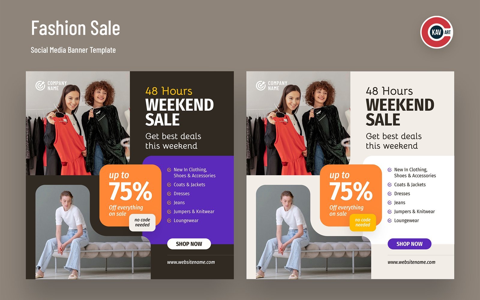 Template #258351 Sale Discount Webdesign Template - Logo template Preview