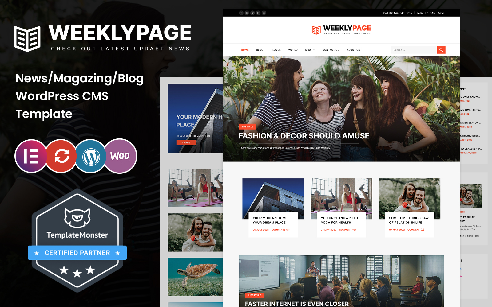 Weeklypage WordPress Themes 258388