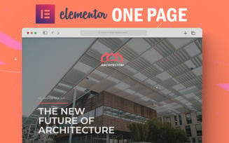 Architectom Elementor Landing Page