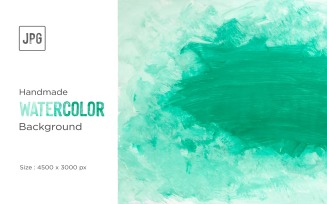 Hand painted Watercolor green Backgrounds