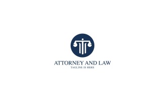 Attorney and Law Firm Logo Template V2