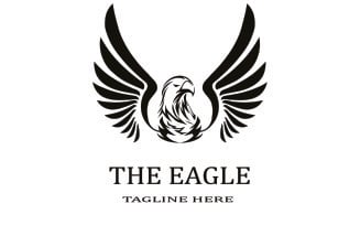 Eagle And Wing Falcon Logo
