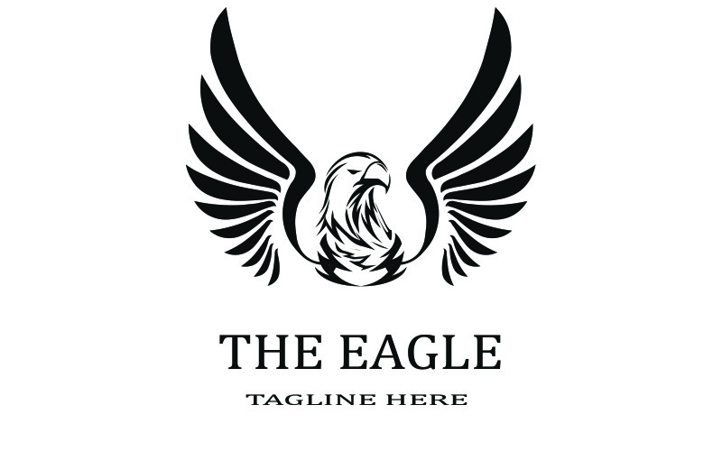 Eagle And Wing Falcon Logo Logo Template