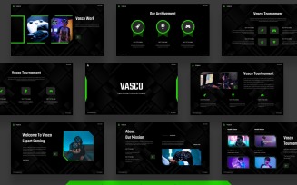 Vasco - Esport Gaming Google Slide Template