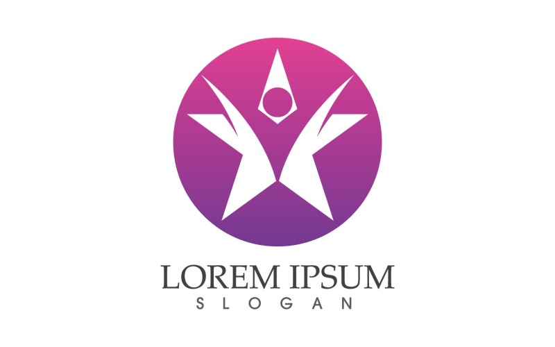 Success Star Symbol Logo Vector V12 Logo Template