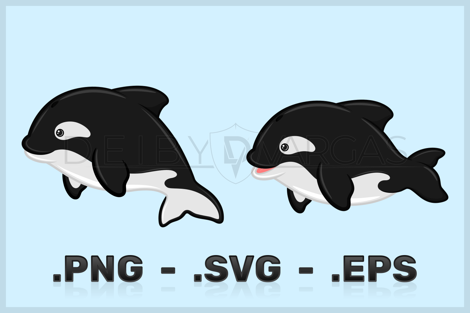 Kit Graphique #258784 Vector Dolphin Divers Modles Web - Logo template Preview