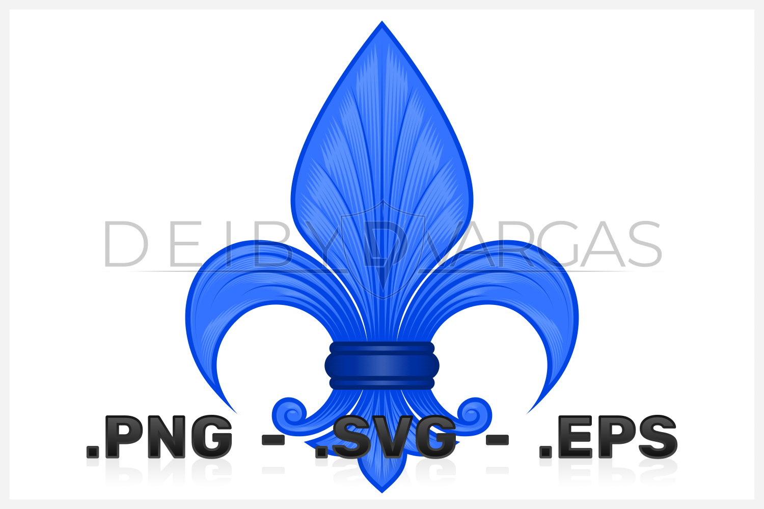 Vector Design Of The Fleur De Lis