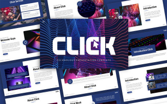 Click Technology Multipurpose PowerPoint Presentation Template