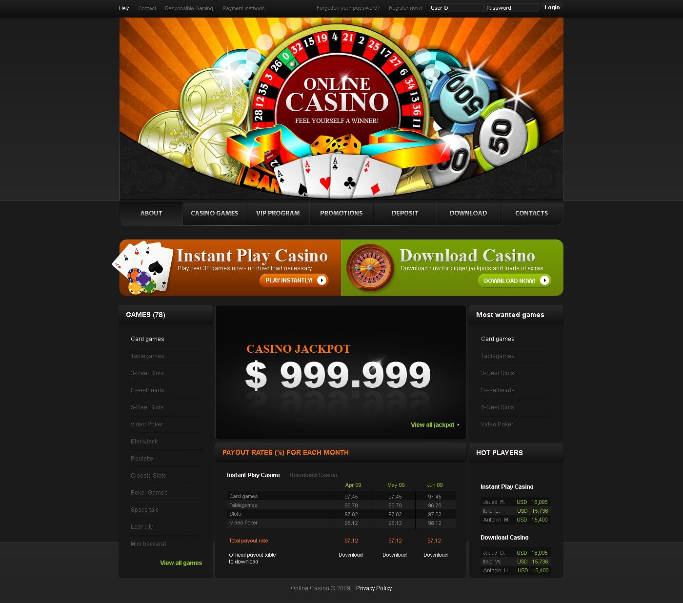 Официальные сайты casino pingotop