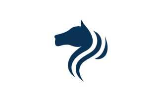 Horse Vector Logo Design Template V3