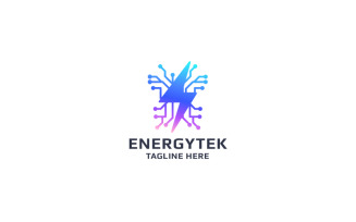 Professional Energy Tech Logo