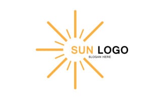 Sun Vector Logo And Symbol V1