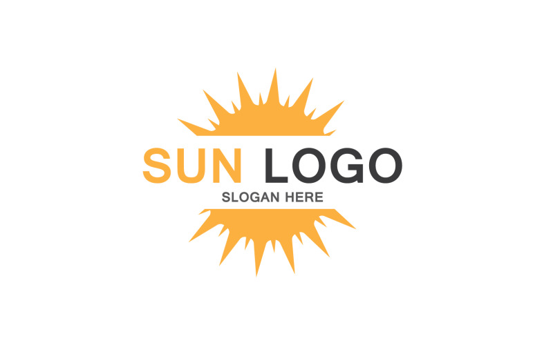 Sun Vector Logo And Symbol V2 Logo Template