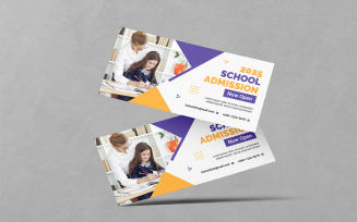 Creative School DL Flyer Design PSD Templates