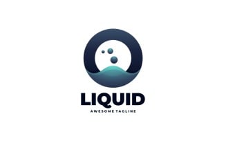 Liquid Color Gradient Logo