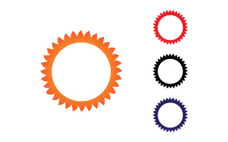 Sun Logo Vector Icon Template Design V18