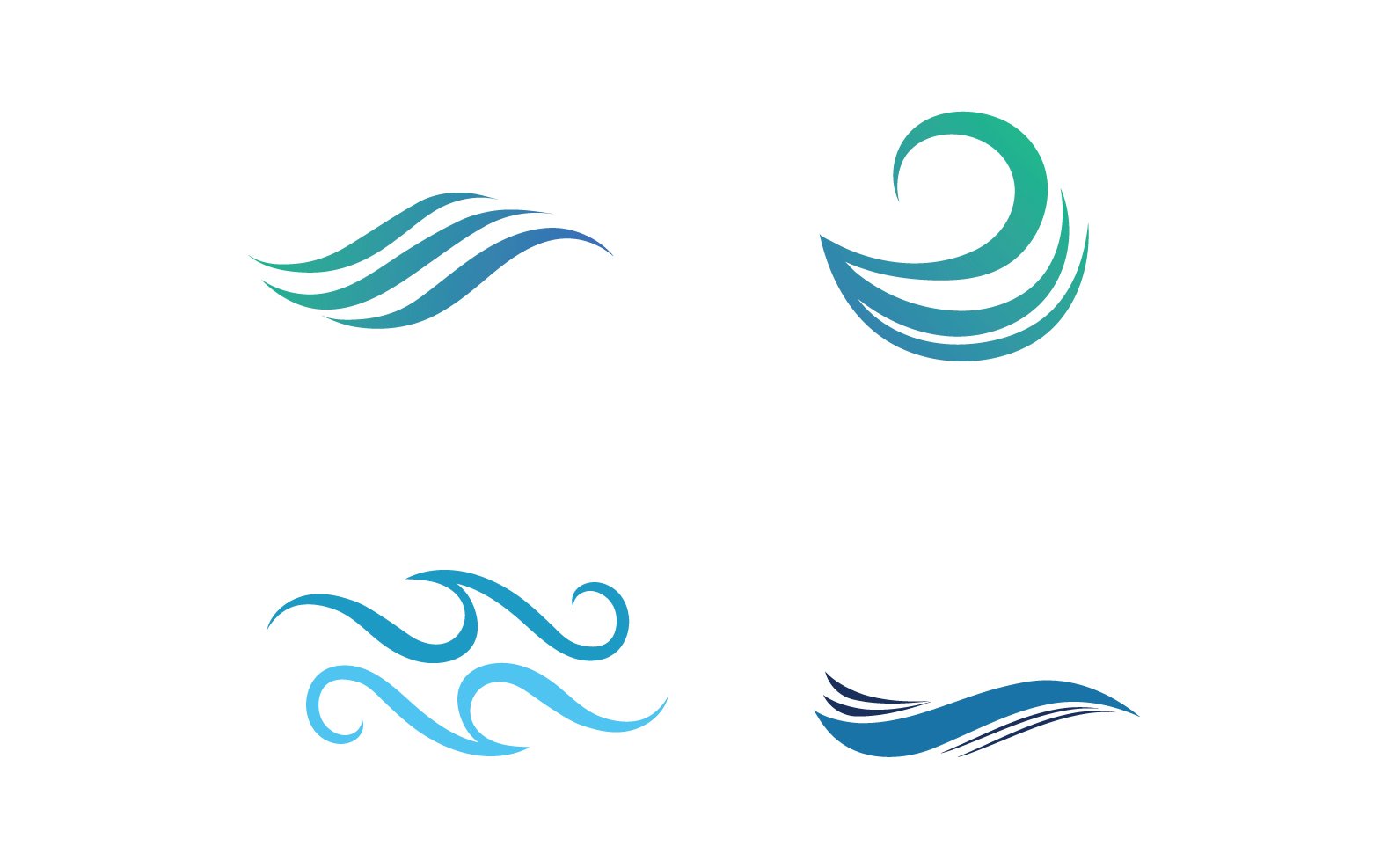 Kit Graphique #259300 Water Illustration Divers Modles Web - Logo template Preview