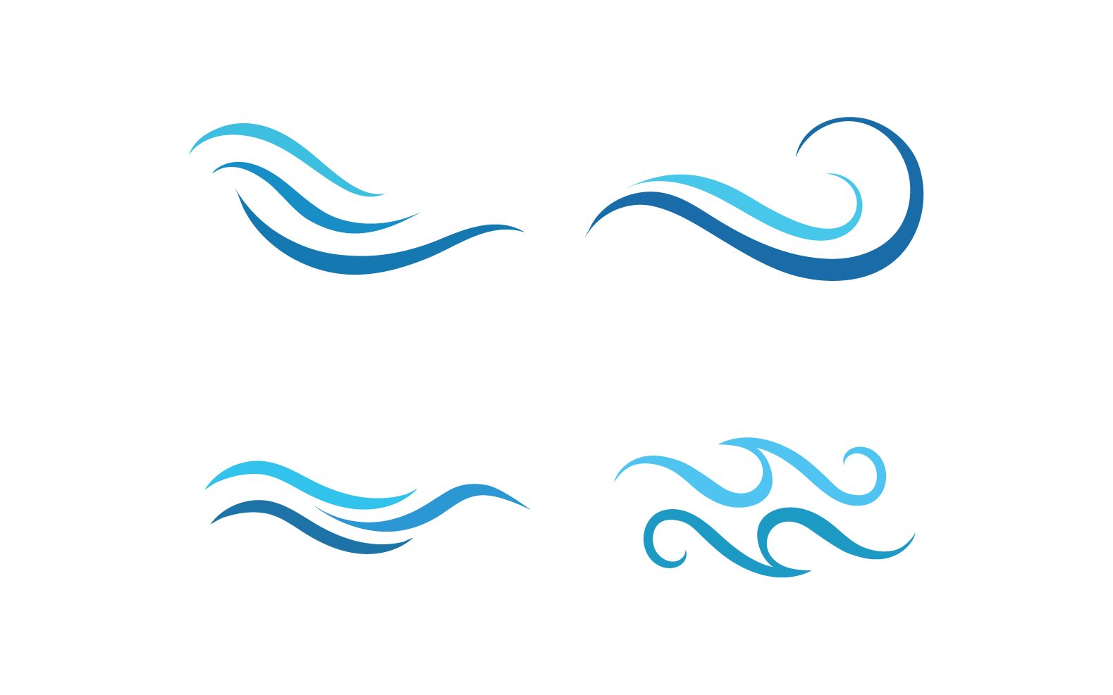 Kit Graphique #259308 Water Illustration Divers Modles Web - Logo template Preview